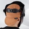 image:imageARCCAPTAIN Reversible Welding Cap 8 Panel Protective Welders Cap 10 oz Fireproof Cotton Comforts for Safety and Protection While Welding to Men Women Black 6 78Khaki