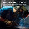 image:imageARCCAPTAIN Reversible Welding Cap 8 Panel Protective Welders Cap 10 oz Fireproof Cotton Comforts for Safety and Protection While Welding to Men Women Black 6 78Olive Green