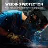 image:imageARCCAPTAIN Reversible Welding Cap 8 Panel Protective Welders Cap 10 oz Fireproof Cotton Comforts for Safety and Protection While Welding to Men Women Black 6 78Army Green