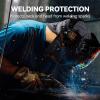image:imageARCCAPTAIN Reversible Welding Cap 8 Panel Protective Welders Cap 10 oz Fireproof Cotton Comforts for Safety and Protection While Welding to Men Women Black 6 78Gray
