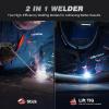 image:imageARCCAPTAIN Stick Welder Large LED Display 200A ARCLift TIG Welding Machine with Synergic Control IGBT Inverter 110V220V Portable MMA Welder Machine with Hot Start Arc force and AntiStickARC220