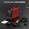 image:imageARCCAPTAIN Stick Welder Large LED Display 200A ARCLift TIG Welding Machine with Synergic Control IGBT Inverter 110V220V Portable MMA Welder Machine with Hot Start Arc force and AntiStickARC200