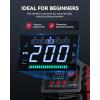 image:imageARCCAPTAIN Stick Welder Large LED Display 200A ARCLift TIG Welding Machine with Synergic Control IGBT Inverter 110V220V Portable MMA Welder Machine with Hot Start Arc force and AntiStickARC200 WITH LIFT TIG TORCH