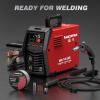 image:imageARCCAPTAIN iControl MIG145 Pro 145A Flux Core MIG Welder 120V Welding Machine Gasless MIG Welder Flux MIGMMA StickLift TIG 3 in 1 Welder Machine with Synergy Portable Welder APP ControlMIG145 PRO Flux MIG Welder