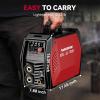image:imageARCCAPTAIN iControl TIG 205P Pro Welder With APP Control 5 In 1 DCPulseLiftSpot TIG amp Stick Dual Voltage 120V240V TIG Welding Machine With Large LED Display 2T4T Smart Fan Safety ProtectionTIG205 Pro