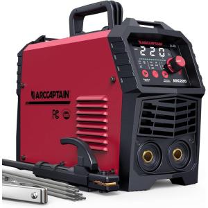 image:imageARCCAPTAIN Stick Welder Large LED Display 200A ARCLift TIG Welding Machine with Synergic Control IGBT Inverter 110V220V Portable MMA Welder Machine with Hot Start Arc force and AntiStickARC220