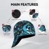 image:imageARCCAPTAIN Reversible Welding Cap 8 Panel Protective Welders Cap 10 oz Fireproof Cotton Comforts for Safety and Protection While Welding to Men Women Cashew 7 78Scrawl