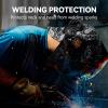image:imageARCCAPTAIN Reversible Welding Cap 8 Panel Protective Welders Cap 10 oz Fireproof Cotton Comforts for Safety and Protection While Welding to Men Women Cashew 7 78Cashew