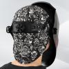 image:imageARCCAPTAIN Reversible Welding Cap 8 Panel Protective Welders Cap 10 oz Fireproof Cotton Comforts for Safety and Protection While Welding to Men Women Cashew 7 78Skeleton