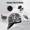 image:imageARCCAPTAIN Reversible Welding Cap 8 Panel Protective Welders Cap 10 oz Fireproof Cotton Comforts for Safety and Protection While Welding to Men Women Cashew 7 78Cashew