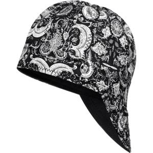 image:imageARCCAPTAIN Reversible Welding Cap 8 Panel Protective Welders Cap 10 oz Fireproof Cotton Comforts for Safety and Protection While Welding to Men Women Cashew 7 78Cashew