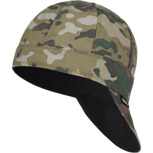 image:imageARCCAPTAIN Reversible Welding Cap 8 Panel Protective Welders Cap 10 oz Fireproof Cotton Comforts for Safety and Protection While Welding to Men Women Cashew 7 78Colour