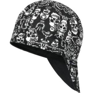 image:imageARCCAPTAIN Reversible Welding Cap 8 Panel Protective Welders Cap 10 oz Fireproof Cotton Comforts for Safety and Protection While Welding to Men Women Cashew 7 78Skeleton