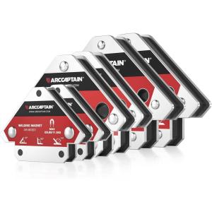 image:imageARCCAPTAIN Welding Magnets 2pcs 55LB Welding Magnet Set Magnetic Welding Holder Holding Power Welding Accessories2pcs 25lbs2pcs 55lbs2pcs 75lbs