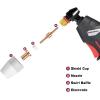 image:imageARCCAPTAIN 110PCS PT31 Plasma Cutting Consumables Fit CUT45 CUT50 CT312 MIG205 MP with Plasma Cutter Torch PT31 JG40 LG40110pcs