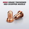 image:imageARCCAPTAIN 23Pcs IPT60 Plasma Cutter Torch Consumables 045 Plasma Cutter Accessories for ARCCAPTAIN CUT55 NONHF CUT55 MP and CUT60 NonHF Work with 5060A Current030