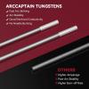 image:imageARCCAPTAIN TIG Welding Tungsten Electrode 10Pack 116x 7Grey  2 Ceriated WC20EWCe2White