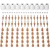 image:imageARCCAPTAIN 110PCS PT31 Plasma Cutting Consumables Fit CUT45 CUT50 CT312 MIG205 MP with Plasma Cutter Torch PT31 JG40 LG40110pcs
