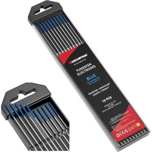 image:imageARCCAPTAIN TIG Welding Tungsten Electrode 10Pack 116x 7Grey  2 Ceriated WC20EWCe2Blue