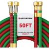 image:imageARCCAPTAIN Grade T Oxygen Acetylene Hose 14 x 25 FT with 91618 B Fittings and Spring Guards Welding Torch Hose for Oxy Acetylene Flame Welding and Cutting50FT