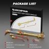 image:imageARCCAPTAIN Oxy Acetylene Cutting Torch Heavy Duty Cutting Torch Kit CA2460 Cutting Attachment Weldig Torch with Check Valve Cutting Tip 1101 and 8MFA Heating NozzleCT200
