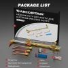 image:imageARCCAPTAIN Oxy Acetylene Cutting Torch Heavy Duty Cutting Torch Kit CA2460 Cutting Attachment Weldig Torch with Check Valve Cutting Tip 1101 and 8MFA Heating NozzleCT120