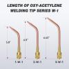 image:imageARCCAPTAIN Oxy Acetylene Welding Nozzle W1 Series Replacement for Victor 100 Series Size 13