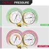 image:imageARCCAPTAIN Small Oxygen Acetylene Regulator Set CGA540 amp CGA200 Compatible for 91618 BSize and 14 Hose
