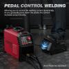 image:imageARCCAPTAIN TIG Welder ACDC 200Amp with Pulse Aluminum TIG Welder 110V220V TIG Welder with SquareTriangular WaveStickMMASpot 7 in 1 MultiProcess Welding MachineTIG200P
