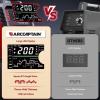image:imageARCCAPTAIN TIG Welder ACDC 200Amp with Pulse Aluminum TIG Welder 110V220V TIG Welder with SquareTriangular WaveStickMMASpot 7 in 1 MultiProcess Welding MachineTIG200PACDC