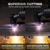 image:imageARCCAPTAIN iControl NonHF Plasma Cutter CUT55 MP with APP Control 55Amp Blowback Pilot Arc 120V240V Upgraded LED Display Expanded Metal Rust Removal Plasma Gouging Pressure DetectionCUT60 Pro