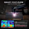 image:imageARCCAPTAIN iControl NonHF Plasma Cutter CUT55 MP with APP Control 55Amp Blowback Pilot Arc 120V240V Upgraded LED Display Expanded Metal Rust Removal Plasma Gouging Pressure DetectionCUT55 Pro
