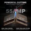 image:imageARCCAPTAIN iControl NonHF Plasma Cutter CUT55 MP with APP Control 55Amp Blowback Pilot Arc 120V240V Upgraded LED Display Expanded Metal Rust Removal Plasma Gouging Pressure DetectionCUT55 Prolux