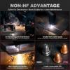 image:imageARCCAPTAIN iControl NonHF Plasma Cutter CUT55 MP with APP Control 55Amp Blowback Pilot Arc 120V240V Upgraded LED Display Expanded Metal Rust Removal Plasma Gouging Pressure DetectionCUT55 MP