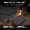 image:imageARCCAPTAIN iControl NonHF Plasma Cutter CUT55 MP with APP Control 55Amp Blowback Pilot Arc 120V240V Upgraded LED Display Expanded Metal Rust Removal Plasma Gouging Pressure DetectionCUT55 Pro