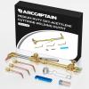 image:imageARCCAPTAIN Oxy Acetylene Cutting Torch Heavy Duty Cutting Torch Kit CA2460 Cutting Attachment Weldig Torch with Check Valve Cutting Tip 1101 and 8MFA Heating NozzleCT120