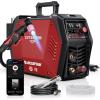image:imageARCCAPTAIN iControl NonHF Plasma Cutter CUT55 MP with APP Control 55Amp Blowback Pilot Arc 120V240V Upgraded LED Display Expanded Metal Rust Removal Plasma Gouging Pressure DetectionCUT55 Prolux