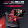 image:imageARCCAPTAIN iControl ARC205 Pro Stick Welder APP Control 205Amp ARCLift TIG Welding Machine Large LED Display IGBT Inverter 120V240V MMA Welder with Hot Start Arc force and AntiStickARC165 Pro Stick Welder