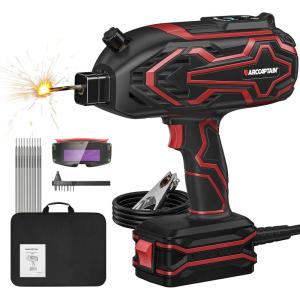 image:imageARCCAPTAIN 140A Handheld Welder LED Display Portable Welding Machine 110V with Hot Start Arc force and AntiStick IGBT Portable ARC Welder with Auto Darkening Goggles for 11618 Welding RodsHandheld Welder 140A