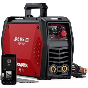 image:imageARCCAPTAIN iControl ARC205 Pro Stick Welder APP Control 205Amp ARCLift TIG Welding Machine Large LED Display IGBT Inverter 120V240V MMA Welder with Hot Start Arc force and AntiStickARC165 Pro Stick Welder