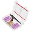 image:imageARCCAPTAIN 49 Pcs TIG Welding Torch Accessories kit Alumina Nozzle Collets Body Stubby Gas Lens 10 Glass Cup Kit for WP171826Black11 PCS