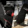 image:imageARCCAPTAIN Leather Forge Welding Gloves HeatFire Resistant 16 inches Gloves for StickMigTigForgeBBQGrillFireplaceWood StoveFurnaceOvenPotBlack