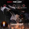 image:imageARCCAPTAIN Leather Forge Welding Gloves HeatFire Resistant 16 inches Gloves for StickMigTigForgeBBQGrillFireplaceWood StoveFurnaceOvenPotBlackgrey