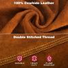 image:imageARCCAPTAIN Leather Welding Jacket Heavy Duty Welder Jackets with Flame Resistant Split Cowhide Leather for Men WomenBrown