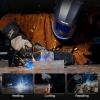 image:imageARCCAPTAIN Leather Welding Jacket Heavy Duty Welder Jackets with Flame Resistant Split Cowhide Leather for Men WomenBrown
