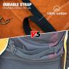 image:imageARCCAPTAIN Leather Welding Work Apron 24 X 36 Heat Flame Resistant Cowhide Blacksmith Aprons with 6 Tool Pockets for Welders Men Women Adjustable M to XXXLBlackBrown