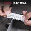 image:imageARCCAPTAIN Metal Gauge Thickness Tool Metal Thickness Gauge Stainless Steel Metal Sheets Welding Material Thickness Gauge Standard DualSided Round Thickness Measuring Tool1 Set