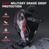 image:imageARCCAPTAIN Welding Helmet Auto Darkening 394X366 Large Viewing Screen True Color Welding Hood with 4 Arc Sensor Solar Powered Wide Shade 4559913 for ARC TIG MIG Welding Helmets for MenHSHG999B