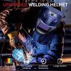 image:imageARCCAPTAIN Welding Helmet Auto Darkening 394X366 Large Viewing Screen True Color Welding Hood with 4 Arc Sensor Solar Powered Wide Shade 4559913 for ARC TIG MIG Welding Helmets for MenHSHG999ST