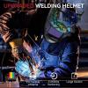 image:imageARCCAPTAIN Welding Helmet Auto Darkening 394X366 Large Viewing Screen True Color Welding Hood with 4 Arc Sensor Solar Powered Wide Shade 4559913 for ARC TIG MIG Welding Helmets for MenHSHG999Godzilla